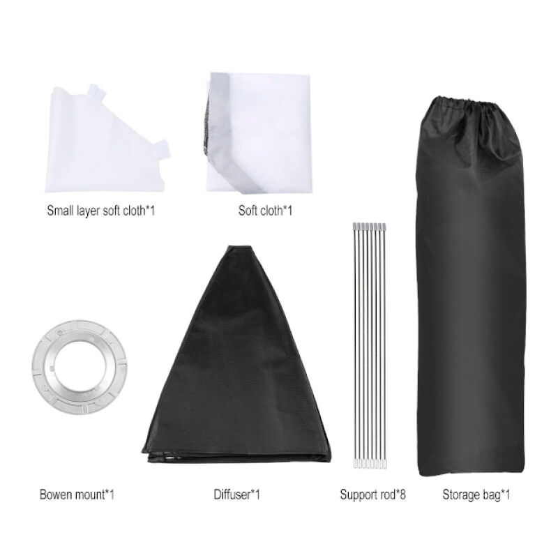 PULUZ PU5125 Octagon Parabolic Softbox параболический октабокс диаметром 95 см с байонетом Bowens