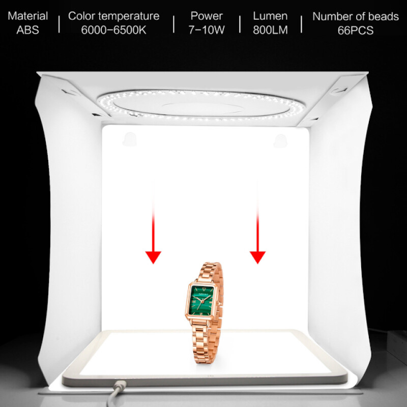 PULUZ PU5131W Shadowless Light Pad бестеневая световая панель 29*29 см для предметной съемки 800LM