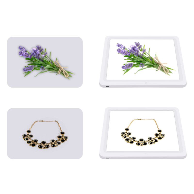 PULUZ PU5131W Shadowless Light Pad бестеневая световая панель 29*29 см для предметной съемки 800LM