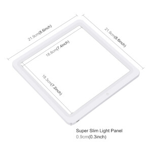 PULUZ PU5136 бестеневая панель для фотобокса 20*20см