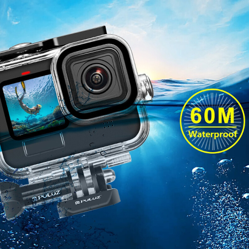 PULUZ PU527 водонепроницаемый кейс с креплением для GoPro Hero 13/12/11/10/9