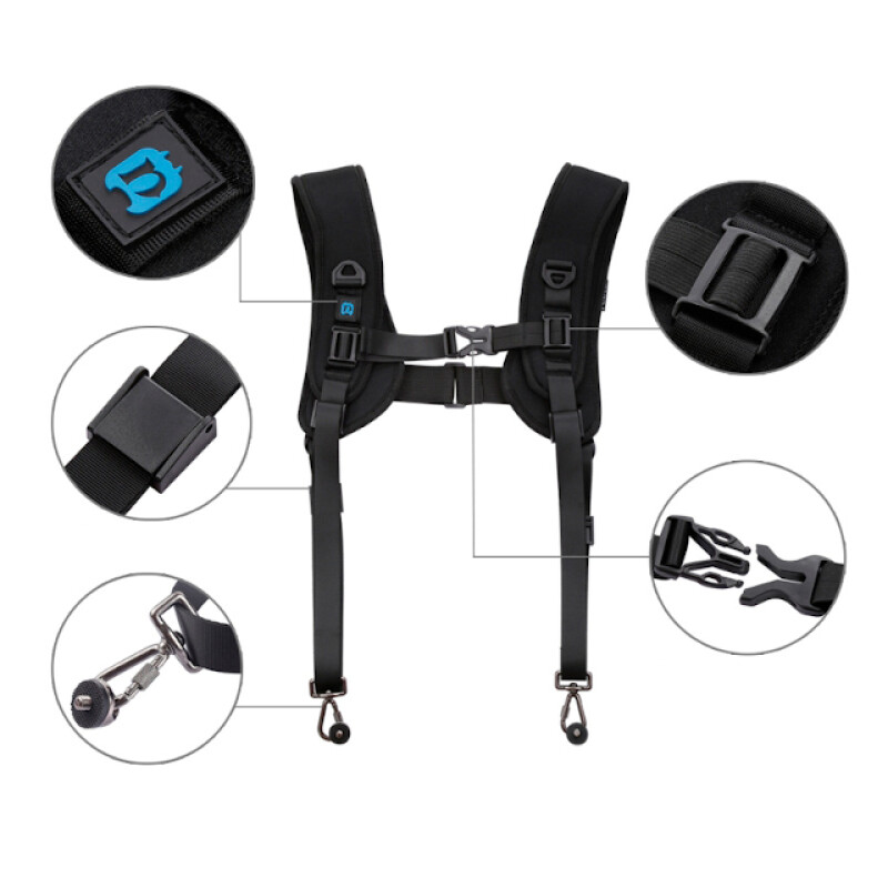 PULUZ PU6002 Double Shoulder Strap Belt двойной наплечный ремень-разгрузка