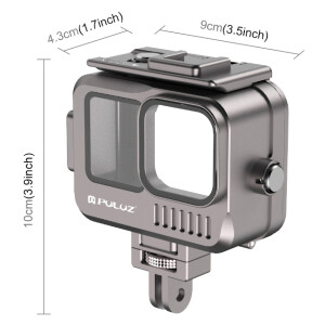 PULUZ PU914H 40m Waterproof Aluminium Case алюминиевый водозащитный кейс для GoPro Hero 9/10/11/12