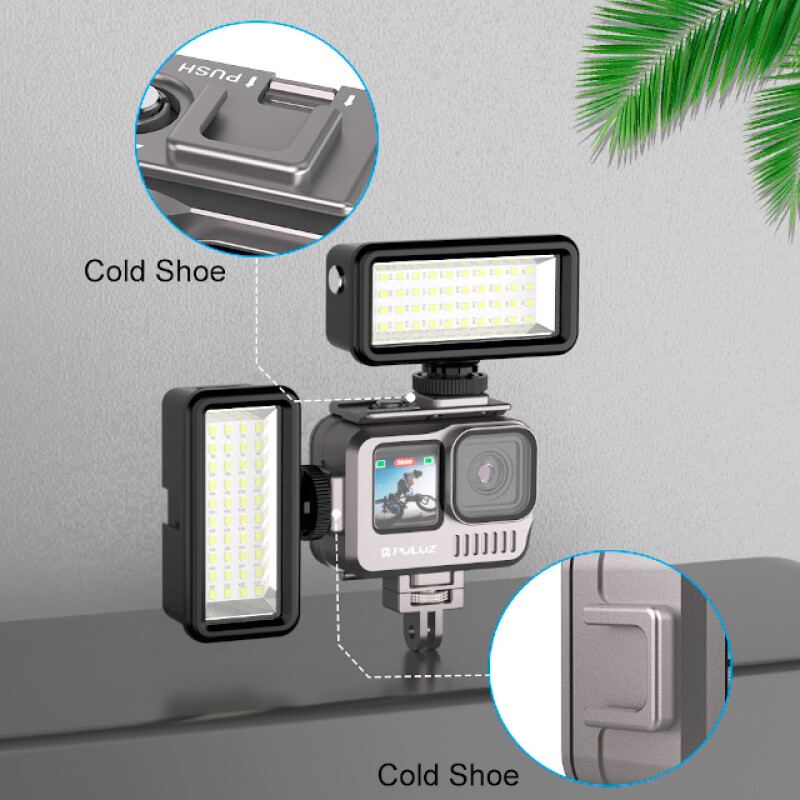 PULUZ PU914H 40m Waterproof Aluminium Case алюминиевый водозащитный кейс для GoPro Hero 9/10/11/12