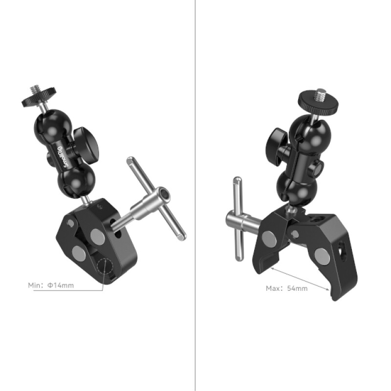 SmallRig 1138B Crab-Shaped Clamp Kit универсальный держатель-струбцина для экшн-камер