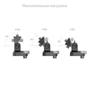 SmallRig 2903B Swivel and Tilt Adjustable Monitor Mount ARRI-Style поворотный держатель монитора