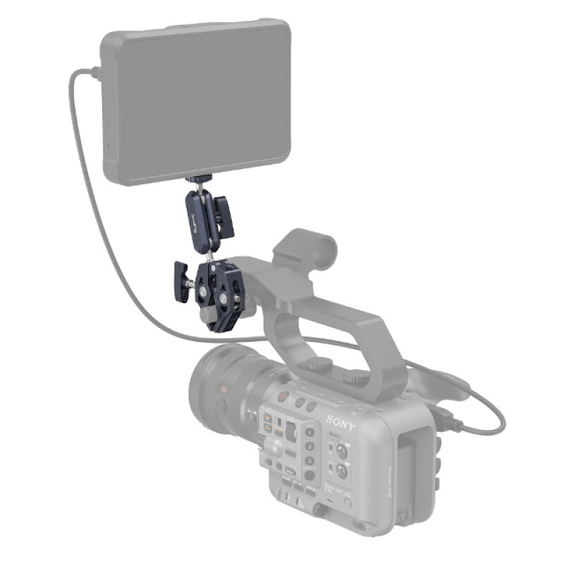 SmallRig 3757B Crab-Shaped Clamp with Magic Arm универсальный держатель-струбцина с кронштейном