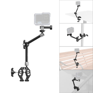 SmallRig 4454 Crab-Shaped Clamp with Magic Arm универсальный держатель-струбцина для экшн-камер