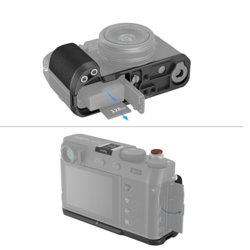 SmallRig 4556B угловая площадка L-Bracket для цифровых камер X100VI / X100V