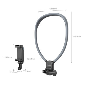 SmallRig 5128 Quick Release Neck Support держатель-крепление для смартфона с шейным ремнем