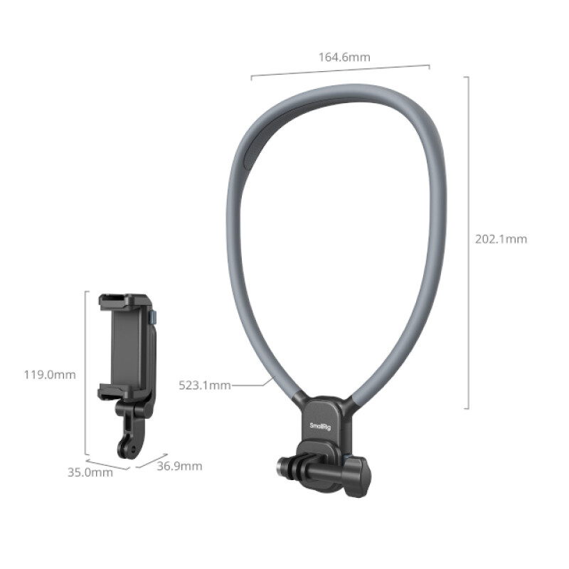 SmallRig 5128 Quick Release Neck Support держатель-крепление для смартфона с шейным ремнем