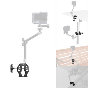 SmallRig 5319 Crab-Shaped Clamp универсальный держатель-струбцина