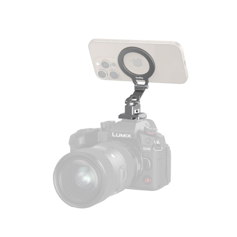 SmallRig 5339 Arca-Standard Phone Support with Cold Shoe (MagSafe) магнитный держатель смартфона