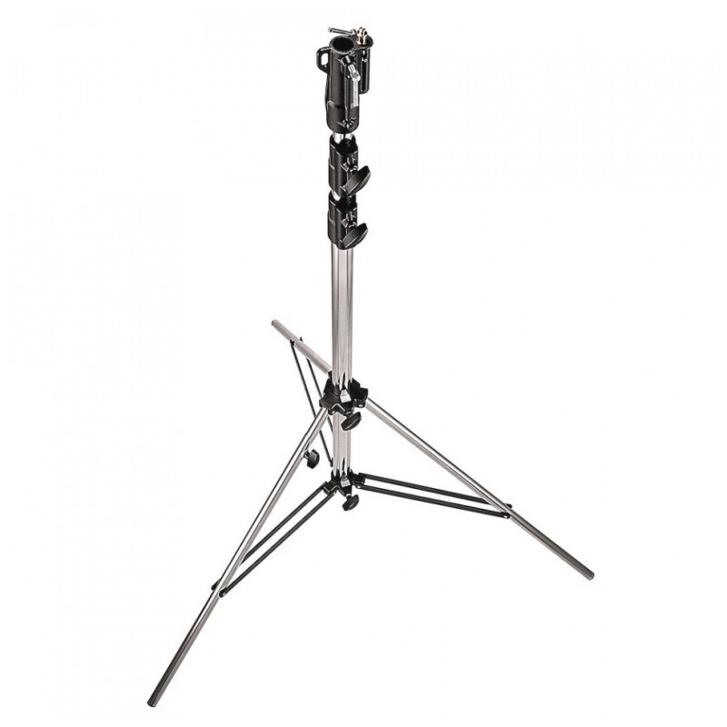 Manfrotto 126CSUAC стальная хромированная стойка с амортизацией