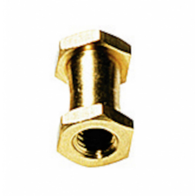 Manfrotto 066 переходник с гнезда 1/4" на гнездо 3/8" с гайками