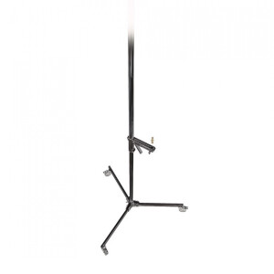 Manfrotto 231B стойка с колесами и низким основанием черная