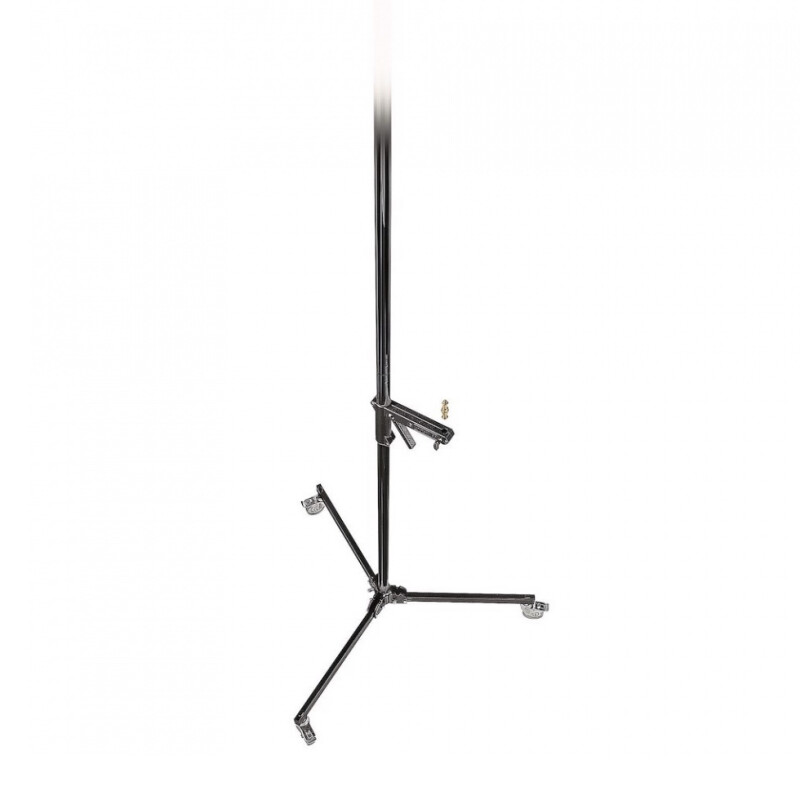 Manfrotto 231B стойка с колесами и низким основанием черная