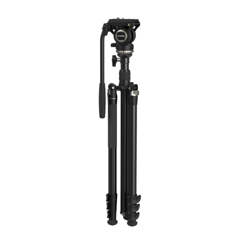 SmallRig 4475 Video Tripod Kitалюминиевый штатив CT210 с видеоголовой с клипсами