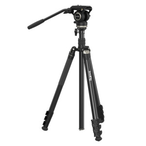 SmallRig 4475 Video Tripod Kitалюминиевый штатив CT210 с видеоголовой с клипсами