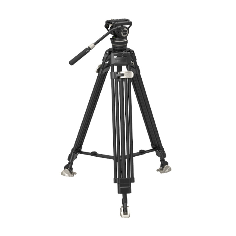 SmallRig 3989 Heavy-Duty Carbon Fiber Tripod Kit карбоновый штатив AD-100 с видеоголовой с клипсами