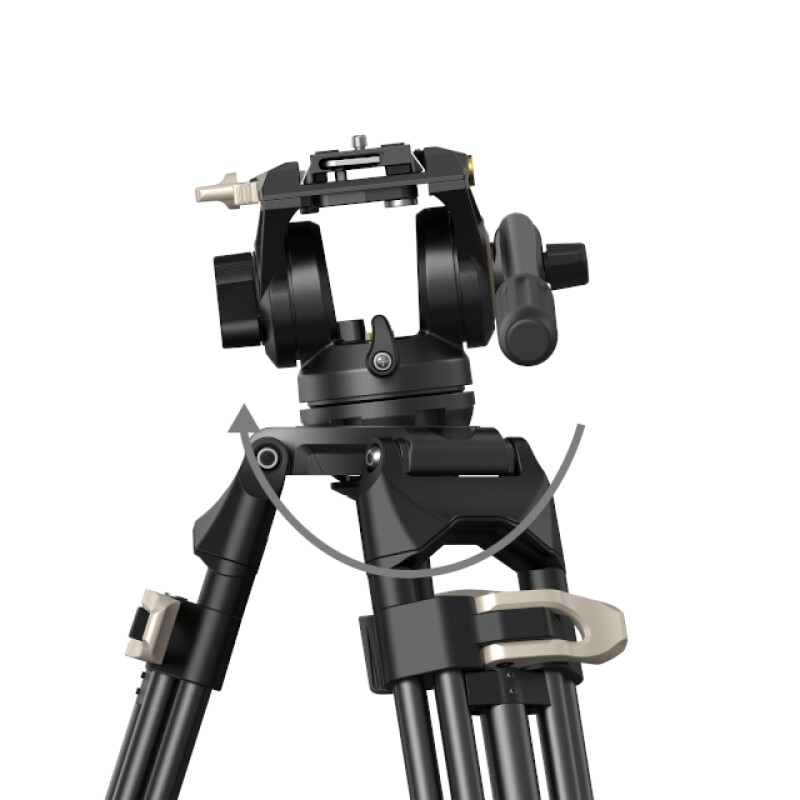 SmallRig 3751B Heavy-Duty Fluid Head Tripod алюминиевый штатив AD-01 с видеоголовой