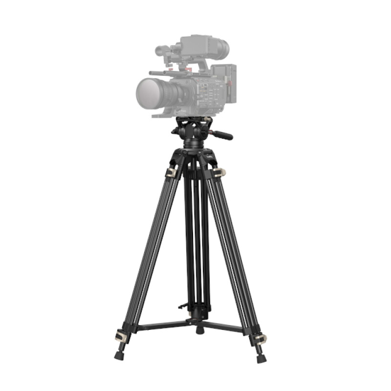 SmallRig 3751B Heavy-Duty Fluid Head Tripod алюминиевый штатив AD-01 с видеоголовой