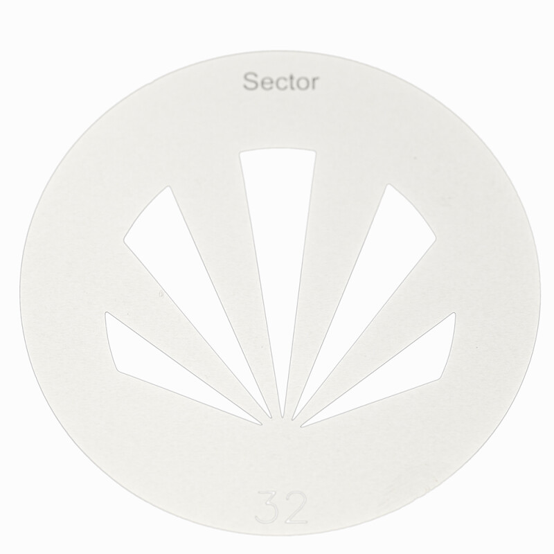 Fotokvant GMA-32-66 Gobo mask Sector маска гобо 66 мм