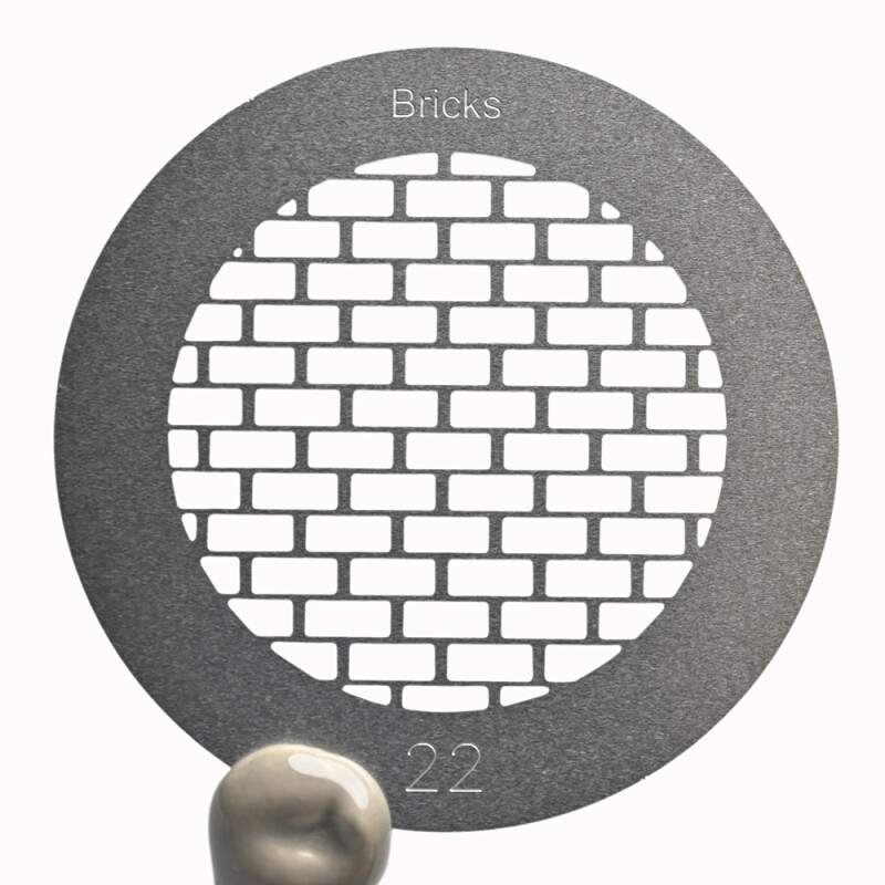Fotokvant GMA-22-66 Gobo mask Bricks маска гобо 66 мм