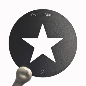 Fotokvant GMA-21-66 Gobo mask Pointed Atar маска гобо 66 мм