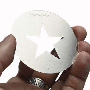 Fotokvant GMA-21-66 Gobo mask Pointed Atar маска гобо 66 мм