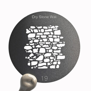 Fotokvant GMA-19-66 Gobo mask Dry Stone Wal маска гобо 66 мм