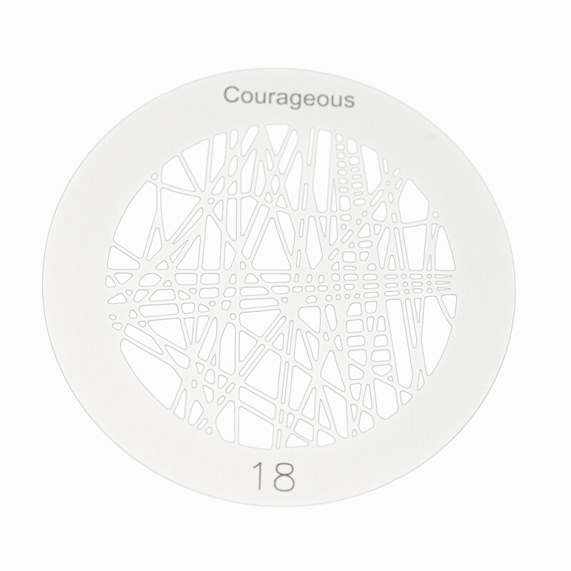 Fotokvant GMA-18-66 Gobo mask Courageous маска гобо 66 мм