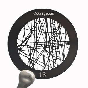 Fotokvant GMA-18-66 Gobo mask Courageous маска гобо 66 мм