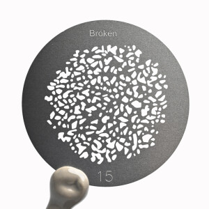 Fotokvant GMA-15-66 Gobo mask Broken маска гобо 66 мм