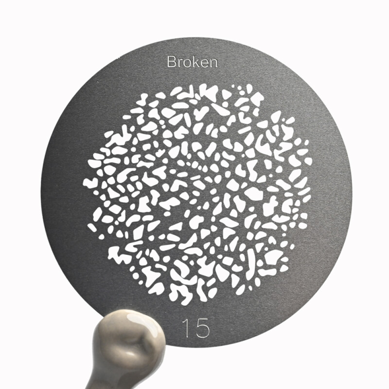 Fotokvant GMA-15-66 Gobo mask Broken маска гобо 66 мм