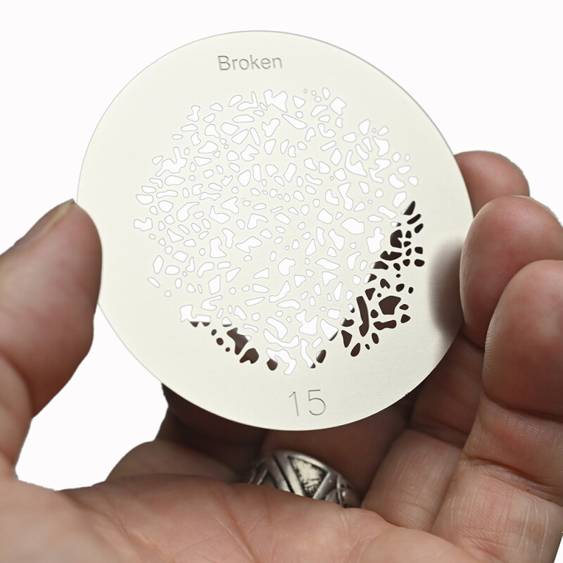 Fotokvant GMA-15-66 Gobo mask Broken маска гобо 66 мм