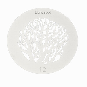 Fotokvant GMA-12-66 Gobo mask Light spot маска гобо 66 мм