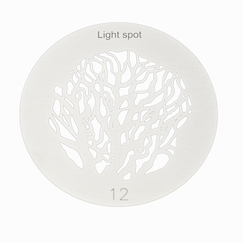 Fotokvant GMA-12-66 Gobo mask Light spot маска гобо 66 мм