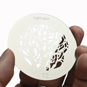 Fotokvant GMA-12-66 Gobo mask Light spot маска гобо 66 мм