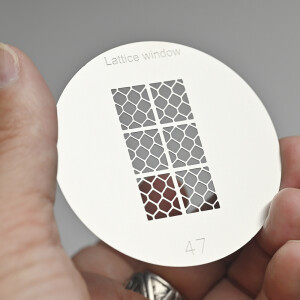 Fotokvant GMA-47-66 Gobo mask Lattice window маска гобо 66 мм