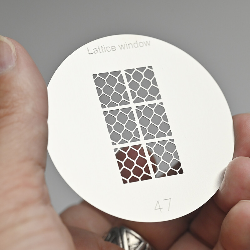 Fotokvant GMA-47-66 Gobo mask Lattice window маска гобо 66 мм