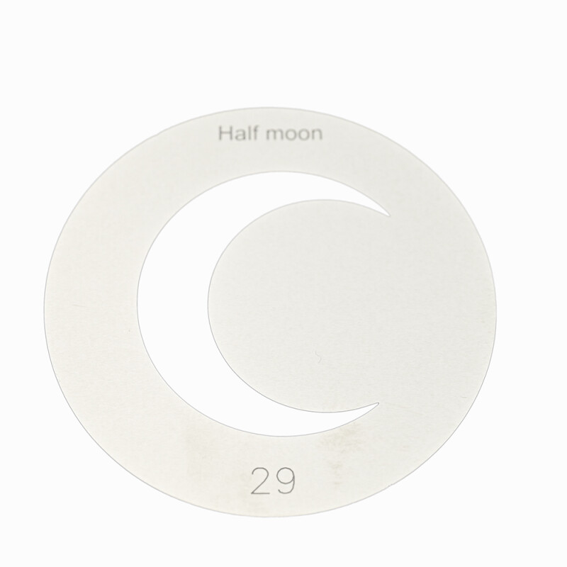 Fotokvant GMA-29-66 Gobo mask Half moon маска гобо 66 мм