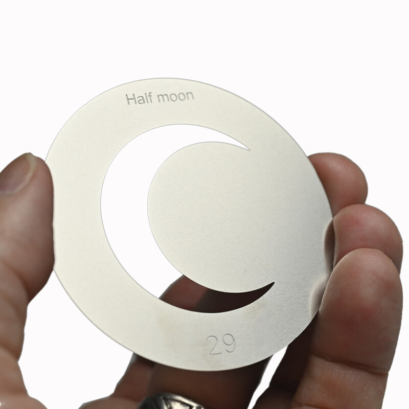 Fotokvant GMA-29-66 Gobo mask Half moon маска гобо 66 мм