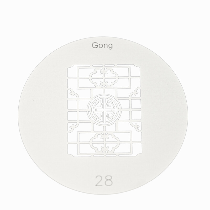 Fotokvant GMA-28-66 Gobo mask Gong маска гобо 66 мм