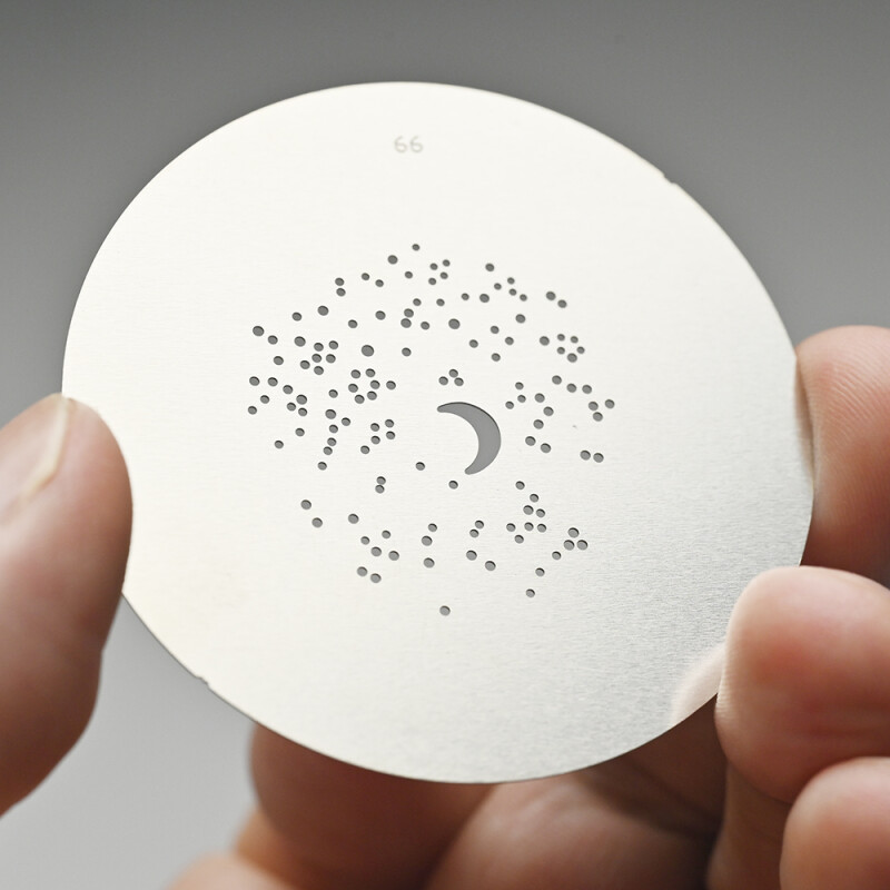 Fotokvant GMW-66-58 Gobo mask маска гобо 58 мм лунная ночь