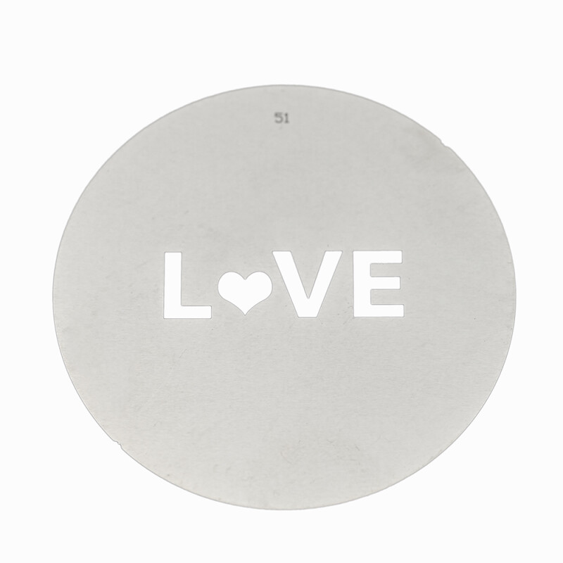 Fotokvant GMW-51-58 Gobo mask маска гобо 58 мм LOVE