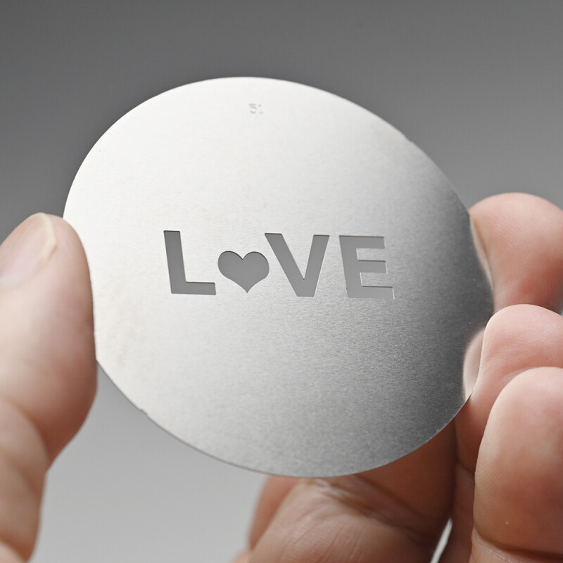 Fotokvant GMW-51-58 Gobo mask маска гобо 58 мм LOVE