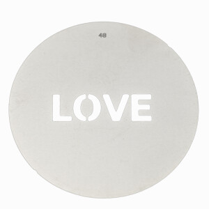 Fotokvant GMW-48-58 Gobo mask маска гобо 58 мм LOVE