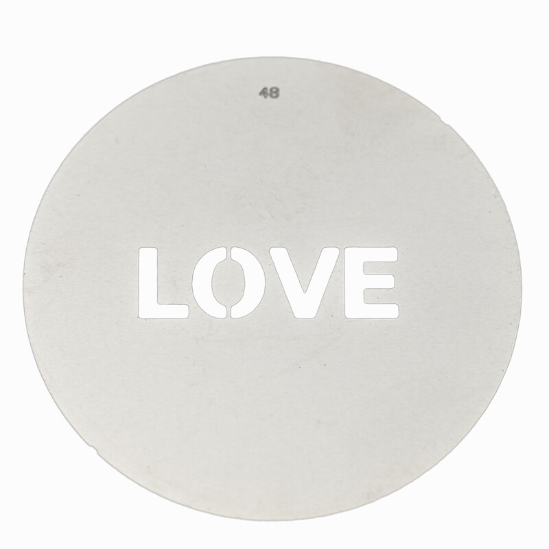 Fotokvant GMW-48-58 Gobo mask маска гобо 58 мм LOVE