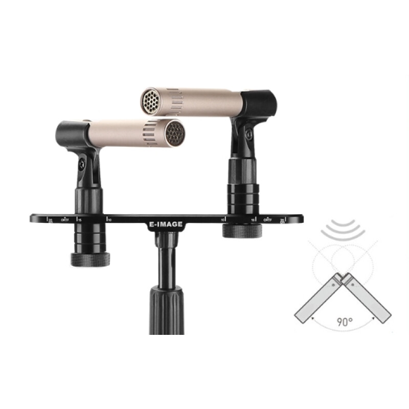 E-IMAGE BSA-04 Microphone Stereo Bar кронштейн для установки 2 микрофонов